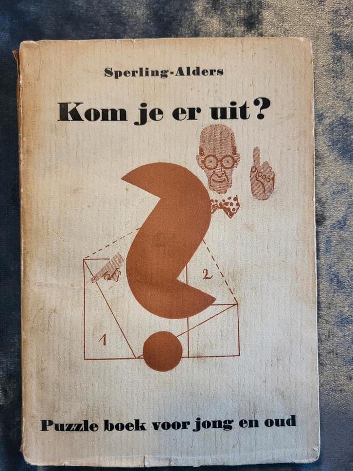Oud Puzzelboek - Kom je er uit?, Hobby en Vrije tijd, Denksport en Puzzels, Gebruikt, Puzzelboek, Ophalen of Verzenden