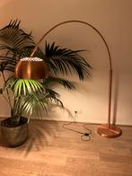 Metal Bow Booglamp Zuiver kleur Koper, Huis en Inrichting, Lampen | Vloerlampen, Ophalen, Zo goed als nieuw, Metaal, 150 tot 200 cm
