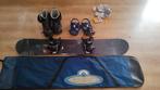 Complete snowboard set, wax,  schoenen 43, board, tas, etc, Ophalen, Gebruikt