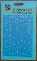 Makeme! Deco-embossing Stencil, Ophalen of Verzenden, Nieuw, Overige thema's, Pons of Mal