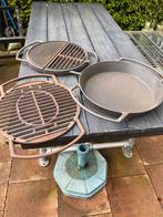 Te koop Fire up Troll pan bbq roosters, Tuin en Terras, Barbecue-accessoires, Ophalen, Gebruikt, Fire up Troll 700