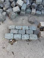 Prachtige oude kasseien kinderkoppen porfier 11x17 cm., Gebruikt, Klinkers, DeStenenMan, Ophalen