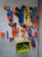 Nerf Pistolen, Pijltjes & Accessoires - Complete Set, Ophalen, Gebruikt