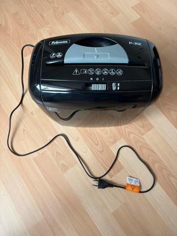 Fellowes P-35C papierversnipperaar z.g.a.n. beschikbaar voor biedingen