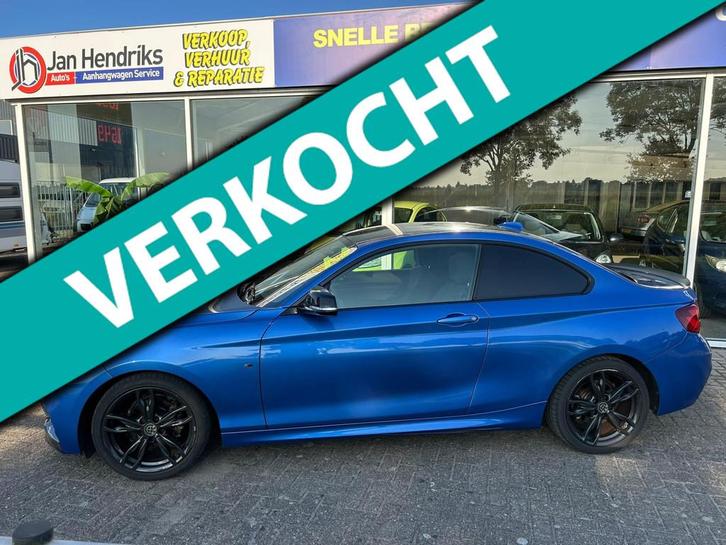 BMW 2-serie Coupé 218i High Executive, Auto's, BMW, Bedrijf, 2-Serie, ABS, Airbags, Airconditioning, Alarm, Boordcomputer, Centrale vergrendeling