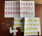 Verschillende letters en cijfers om te knutselen, stickers, Ophalen of Verzenden, Nieuw, Materiaal