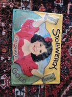 Stollwerck Gold Schokolade metalen bord
150 jahre, Verzamelen, Ophalen of Verzenden