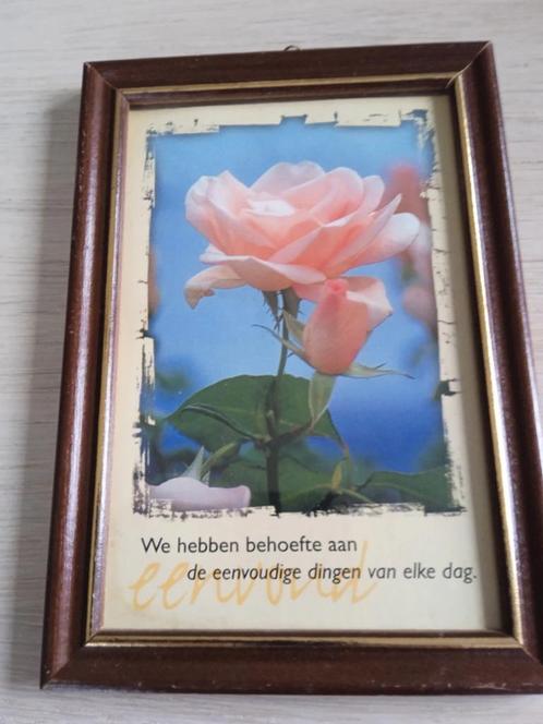 Vintage houten kader, Huis en Inrichting, Woonaccessoires | Wanddecoraties, Zo goed als nieuw, Ophalen of Verzenden