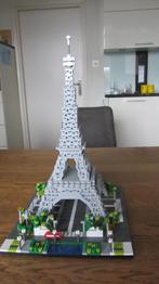 Eiffel Toren van 3369 mini bouwsteentjes, Ophalen of Verzenden, Zo goed als nieuw