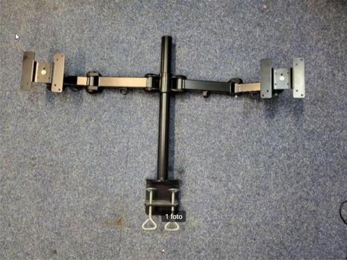 Newstar monitor arm voor 2 monitoren, Computers en Software, Monitoren, Gebruikt, Overige typen, Overige resoluties, Onbekend
