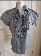 REVOLUTION Blouse - Maat 38 - Zwart/Wit, Ophalen of Verzenden, Zo goed als nieuw, Maat 38/40 (M), Zwart
