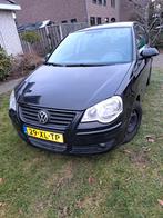 Volkswagen Polo 1.4 16V 59KW 2007 Zwart, Voorwielaandrijving, 40 €/maand, 4 cilinders, Zwart