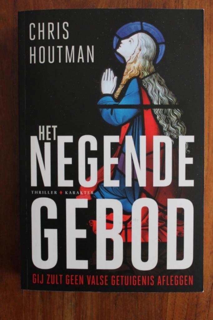 Chris Houtman - Het Negende Gebod, Boeken, Thrillers, Gelezen, Nederland, Ophalen of Verzenden