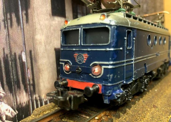 Märklin SEH800 - 3013 Nederlandse E-loc NS 1101 opknapper, Hobby en Vrije tijd, Modeltreinen | H0, Gebruikt, Locomotief, Wisselstroom