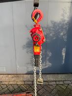 Delta Red 1.5 Tons Takel, Ophalen, Zo goed als nieuw
