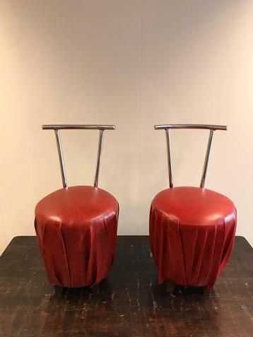 Vintage set stoelen 60s 70s beschikbaar voor biedingen