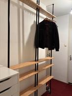 Telescopische garderobe-wandrekken (kapstok), Huis en Inrichting, Ophalen, Gebruikt