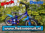 NIEUW!: DHS Rocket 14 inch jongensfiets ook in 16, 18 en 20"