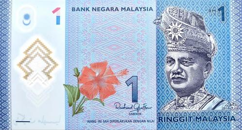 1 Ringgit Maleisië 2025 Bankbiljet UNC #MS1a, Postzegels en Munten, Bankbiljetten | Azië, Los biljet, Zuidoost-Azië, Ophalen of Verzenden