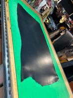 Zwarte tuigleer 3-3,5 mm dikte half soepel voor riemen, Hobby en Vrije tijd, Stoffen en Lappen, Zwart, Leer of Kunstleer, Ophalen of Verzenden