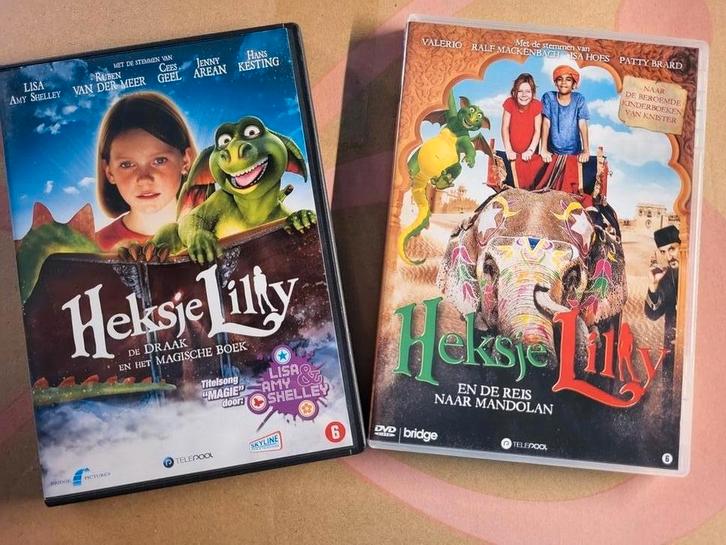 Heksje Lilly DVD - 2 Films! 2 dvd's, Cd's en Dvd's, Dvd's | Kinderen en Jeugd, Gebruikt, Film, Avontuur, Alle leeftijden, Ophalen of Verzenden