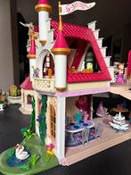 Playmobil kasteel 5142 & hof 4898 & eenhoorn 5208 & feniks, Ophalen, Zo goed als nieuw, Complete set