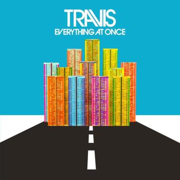 TRAVIS CD + DVD EVERYTHING AT ONCE als nieuw beschikbaar voor biedingen