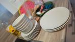 Set met borden ikea, Huis en Inrichting, Keuken | Servies, Ophalen of Verzenden, Zo goed als nieuw, Overige stijlen, Bord(en)