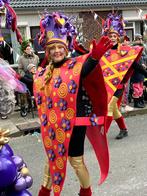 Carnaval groepsoutfit - loopgroep - optocht - kleurrijk, Ophalen, Zo goed als nieuw, Carnaval
