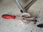 Messing meetband 10 m., Antiek en Kunst, Antiek | Gereedschap en Instrumenten, Ophalen