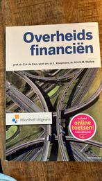 Loek Koopmans - Overheidsfinancien, Loek Koopmans; C.A. Kam de; A.H.E.M. Wellink, Ophalen of Verzenden, Zo goed als nieuw