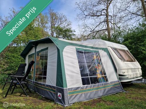 NU 4950,- ! CHATEAU Calista 390 403C + VOORTENT + LUIFEL, Auto diversen, Aanhangers en Bagagewagens, Gebruikt