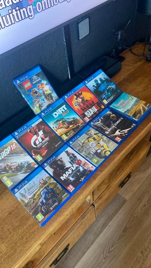 Playstation 4 spellen 11 stuks, Spelcomputers en Games, Spelcomputers | Sony PlayStation 4, Original, Zonder controller, Ophalen of Verzenden