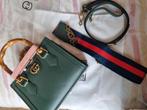Nieuwe kleine GG tas met 2 riemen - DHL verzending, Sieraden, Tassen en Uiterlijk, Tassen | Damestassen, Verzenden, Nieuw, Groen