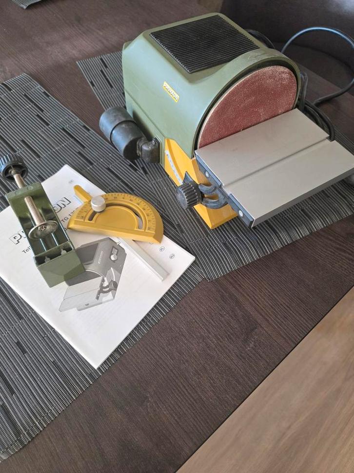 Proxxon Schotelschuurmachine TG 125/E, Doe-het-zelf en Verbouw, Gereedschap | Schuurmachines, Gebruikt, Overige typen, Minder dan 600 watt