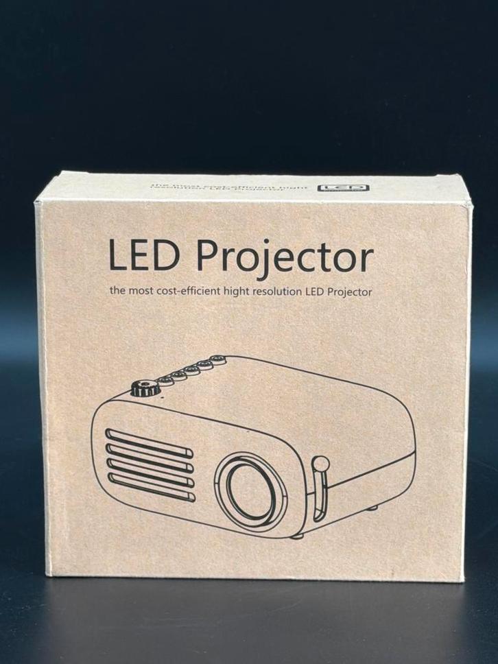 Kleine LED Projector - Leuk voor Kinderen!, Audio, Tv en Foto, Beamers, Nieuw, LED, Full HD (1080), Ophalen of Verzenden