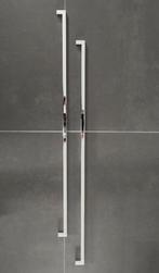 2 design chromen ladengrepen (90 cm), Huis en Inrichting, Kasten | Ladekasten, Ophalen, Nieuw, Metaal, Minder dan 100 cm