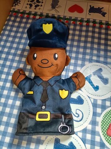 Politie handpop agent AH 29 cm groot  beschikbaar voor biedingen