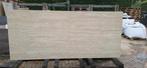Plaatmateriaal Keramisch 1200x2780x65mm TRAVERTIN, Doe-het-zelf en Verbouw, Metselstenen, Ophalen, Info@natuursteenwerken.nl, Bakstenen