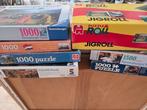 Legpuzzels en Jigroll puzzelmat, 5x1000 stuk en 1x1500 stuks, Ophalen, 500 t/m 1500 stukjes, Zo goed als nieuw, Legpuzzel