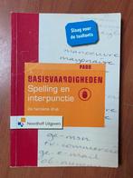 Basisvaardigheden Spelling en interpunctie; 9789001774400, Boeken, Ophalen of Verzenden, Alpha, Zo goed als nieuw, HBO