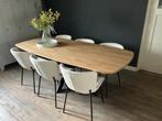 Nieuwe Deens ovale eettafel 220x100cm, Huis en Inrichting, Tafels | Eettafels, Ophalen, Nieuw, 200 cm of meer, 100 tot 150 cm