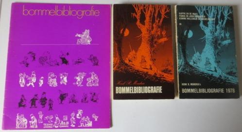 Bommelbibliografien 1972 1974 1978, Boeken, Stripboeken, Gelezen, Ophalen of Verzenden