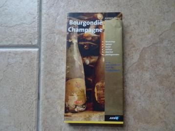 Bourgondie en Champagne , anwb goud reisgids , met kaart beschikbaar voor biedingen