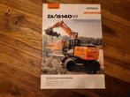 Hitachi ZAXIS 6 serie hydraulische graafmachine folder, Ophalen of Verzenden, Zo goed als nieuw