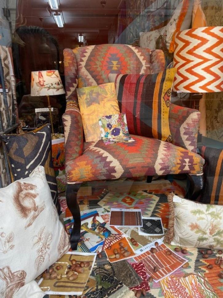 HIGH-END STOFFERING, STOFFEN,PEACOCK,DenBosch..., Huis en Inrichting, Stoffering | Behang, minder dan 10 m², Ophalen of Verzenden
