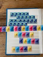 Collectie Nederland port betaald bloem motieven en walvis, Postzegels en Munten, Ophalen of Verzenden, Na 1940, Postfris