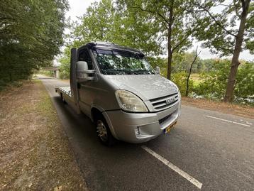 Iveco Daily 50C18 oprijwagen autotransport tijhof be beschikbaar voor biedingen