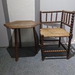 rooktafel met hoekstoel, Ophalen