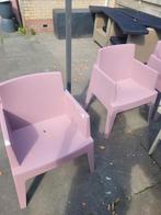 Kunstof tuinstoel/ tuinstoelen, Ophalen, Gebruikt, Kunststof